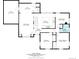 Detailed floor plan showcasing the home's layout with labeled rooms and dimensions for easy visualization at 5215 S Washington St, Littleton, CO 80121