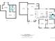 Comprehensive floor plans providing a detailed view of both levels of the home with room layouts and dimensions at 5215 S Washington St, Littleton, CO 80121