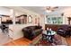 Inviting living room with hardwood floors, comfortable seating, and natural light at 5215 S Washington St, Littleton, CO 80121