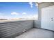 This patio overlooks scenic community views at 905 S Zeno Way # 204, Aurora, CO 80017