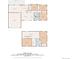 Floorplan shows both floors and dimensions of each room at 9231 W Louisiana Ave, Lakewood, CO 80232