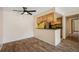 Dining room with breakfast bar and kitchen at 7720 W 87Th Dr # J, Arvada, CO 80005