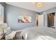 Comfortable bedroom featuring a sitting area, neutral color palette, and recessed lighting at 268 Simmental Loop, Castle Rock, CO 80104