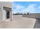 Spacious rooftop deck with door and surrounding walls at 11918 Mountview Ln, Broomfield, CO 80021