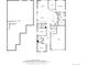 Floorplan layout showing the measurements and dimensions of the home, including basement at 8230 S White Crow St, Aurora, CO 80016