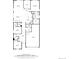 Floorplan layout showing the measurements and dimensions of the home at 8230 S White Crow St, Aurora, CO 80016