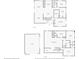 Detailed floor plan of the first floor, showing the layout of the living spaces, kitchen, and bedrooms at 5200 W Rowland Ave, Littleton, CO 80128