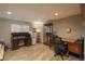 Home office offers natural light, multiple desk areas, and ample storage space at 5000 S Chester St, Greenwood Village, CO 80111