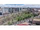 Urban view showing building, nearby parks and downtown at 601 W 11Th Ave # 1109, Denver, CO 80204