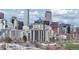 Stunning cityscape view showcasing nearby high rise buildings on a partly cloudy day at 601 W 11Th Ave # 1109, Denver, CO 80204