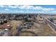 Stunning aerial view of the property showcasing its landscaped grounds at 7208 Secrest Ct, Arvada, CO 80007