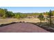 Outdoor patio area with stone pavers and serene views of the surrounding landscape at 280 Hess Ave, Golden, CO 80401