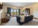Comfortable living room with french doors, wooden furniture and stylish décor at 280 Hess Ave, Golden, CO 80401