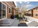 Backyard with patio and modern outdoor seating, perfect for relaxation and entertaining guests at 3567 E 140Th Dr, Thornton, CO 80602