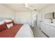 Inviting bedroom with neutral decor, plush carpeting and plenty of natural light at 3567 E 140Th Dr, Thornton, CO 80602