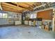 Garage featuring cabinets and peg board wall at 11540 Inspiration Rd, Golden, CO 80403