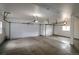 Spacious three car garage with plenty of room for vehicles and storage at 3530 Doolittle Rd, Monument, CO 80132