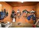 Tack room with saddle racks at 3530 Doolittle Rd, Monument, CO 80132