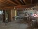 Unfinished basement with exposed mechanicals and concrete flooring, ready for customization at 8491 W Star Cir, Littleton, CO 80128