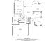 Home floor plan with kitchen, living, Gathering, and bedrooms plus garage, utility and bath spaces shown at 1123 Oakhurst Dr, Broomfield, CO 80020
