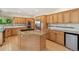 Modern kitchen with stainless steel appliances and granite countertops at 1123 Oakhurst Dr, Broomfield, CO 80020