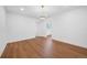 Large open dining room with hardwood flooring at 5730 E 19Th Ave, Denver, CO 80220