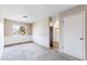 Bright dining area with fresh paint, new carpet, and a sunny window at 3387 S Pitkin Way, Aurora, CO 80013