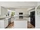 Modern kitchen featuring white cabinetry, stainless steel appliances, granite countertops, and a center island for style and functionality at 4520 Maroon Cir, Broomfield, CO 80023