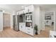 Modern kitchen boasting stainless steel appliances and sleek white cabinets, offering style and functionality at 423 Nile St, Aurora, CO 80010