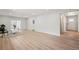 Expansive living room featuring sliding door access and open layout at 423 Nile St, Aurora, CO 80010