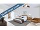 Cozy bedroom featuring a plush bed, stylish furnishings, and a $5,000 carpet credit at 775 S Alton Way # 3D, Denver, CO 80247