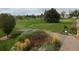 Scenic view of the Emerald Greens Golf Course, with lush grass, blue skies and landscaping at 775 S Alton Way # 3D, Denver, CO 80247