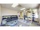 Well-maintained weight room with various dumbbells, bench presses and machines for a comprehensive workout at 775 S Alton Way # 3D, Denver, CO 80247