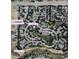 Aerial view of neighborhood with key locations for community pool and trails at 9512 W Ontario Dr, Littleton, CO 80128