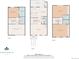 Detailed floor plan showcasing layout of a 3 story 1499 square foot home at 9512 W Ontario Dr, Littleton, CO 80128