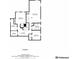 Floorplan of the main level featuring 3 bedrooms, 1 bathroom and storage at 3775 S Forest Way, Denver, CO 80237