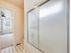 Bathroom with shower and bathroom at 18338 E Powers Pl, Centennial, CO 80015