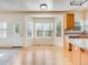 Cozy kitchen nook with bright windows and a door to the outside offers a peaceful space at 18338 E Powers Pl, Centennial, CO 80015
