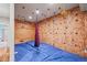 Unique playroom with climbing wall, suspended rings, and padded flooring for active fun and safety at 6331 County Road 32, Platteville, CO 80651