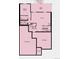 Basement floor plan featuring rec room, basement bedroom and unfinished storage areas at 4284 Ridgewalk Pt, Castle Rock, CO 80108