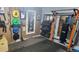 Workout room featuring weightlifting equipment and mirror at 4726 S Taft St, Morrison, CO 80465