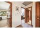 Hallway leading to bedrooms and other areas of the home at 1810 Youngfield Ct # A, Golden, CO 80401