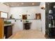 Bathroom featuring unique tile flooring and countertops, custom vessel sinks, and modern fixtures at 167 Independence Cir, Breckenridge, CO 80424