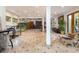 Expansive living room boasts neutral tile flooring, natural lighting and open floor plan at 167 Independence Cir, Breckenridge, CO 80424