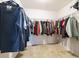 Large walk-in closet with organized clothing racks and ample storage, perfect for any wardrobe at 10913 Ledges Rd, Parker, CO 80134