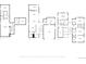 Detailed floor plan showcasing layout of rooms and spaces on three floors at 14 S Grape St, Denver, CO 80246