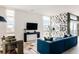 Bright and stylish living room with comfortable seating and modern décor at 2880 Zuni St # 308, Denver, CO 80211