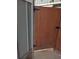 Side view of the wooden gate and property line at 9060 E Cherry Creek South Dr # E, Denver, CO 80231