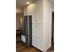 Bright kitchen featuring stainless steel refrigerator and ample storage space at 9060 E Cherry Creek South Dr # E, Denver, CO 80231