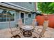 Charming patio with comfortable seating, ideal for relaxing and enjoying the outdoors at 9060 E Cherry Creek South Dr # E, Denver, CO 80231